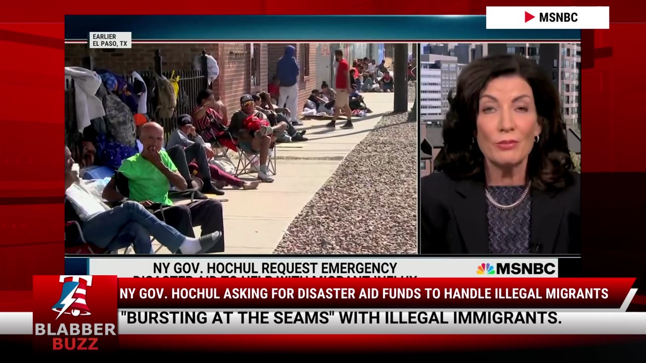 NY Gov. Hochul Asking For Disaster Aid Funds To Handle Illegal Migrants