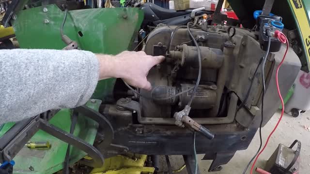 Diagnosing John Deere 300 charging issues