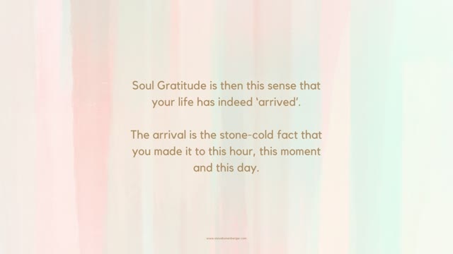 Soul Gratitude