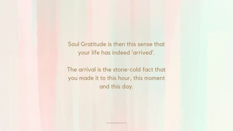 Soul Gratitude