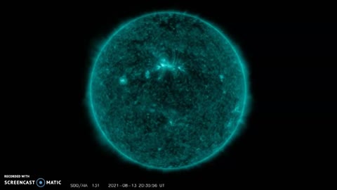 NASA Report For Yesterdays Earth Facing C-Class Solar Flare!