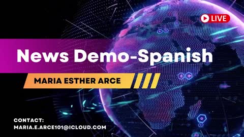 Maria Esther Arce NEWS DEMO Spanish