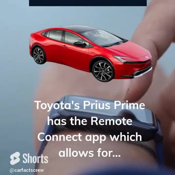 Toyota Prius Prime Remote Watch Connect