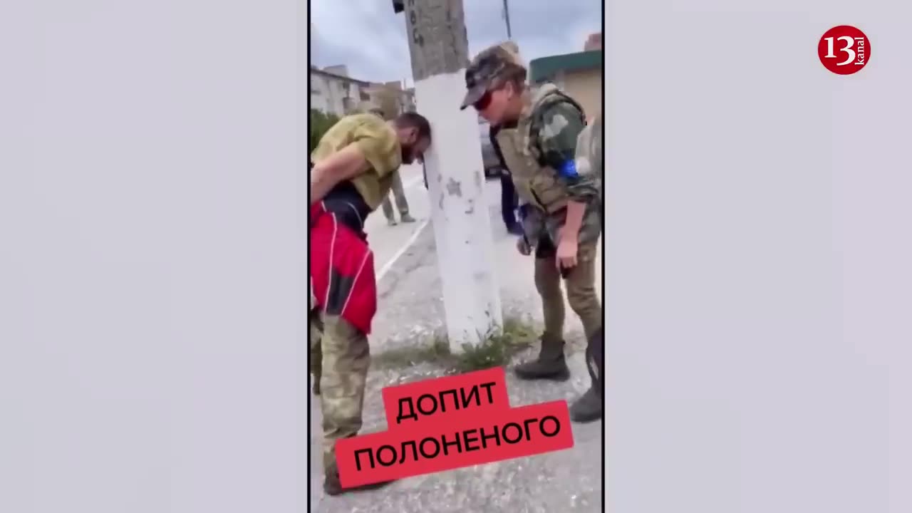 "How did you kill innocent people?" - Captured Russian soldier in front of a Ukrainian woman fighter