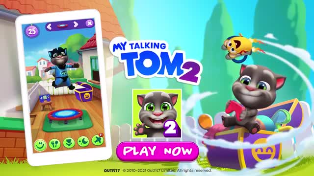 SUPER Trampoline π¦ΈββοΈπ¨ My Talking Tom 2 (NEW Cartoon Trailer)