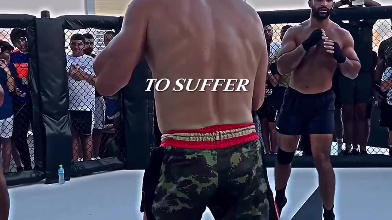 man becomes a man only by suffering - Andrew tate