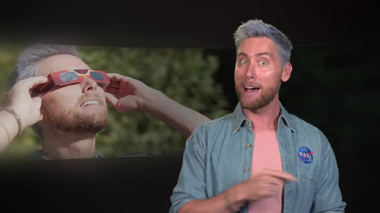 NSYNC’s Lance Bass Shows How to Safely View a Total Solar Eclipse