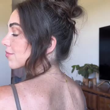 Quick + easy wedding guest updo 💓 #viral #hairtutorial #hairstyle #momlife #wedding