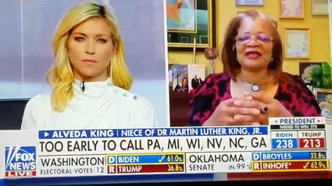 Alveda King witnessed voter fraud first hand in GA!!!