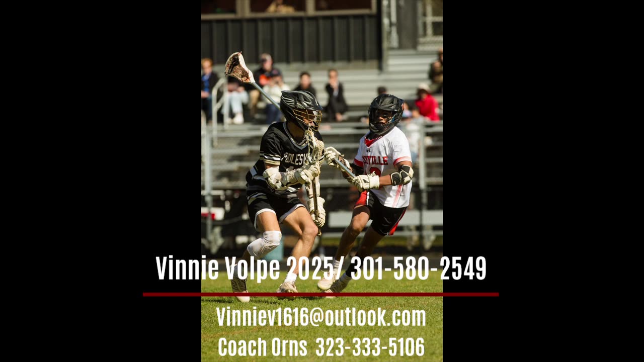 Falcons Lax Volpe #12 Midfielder & F/O