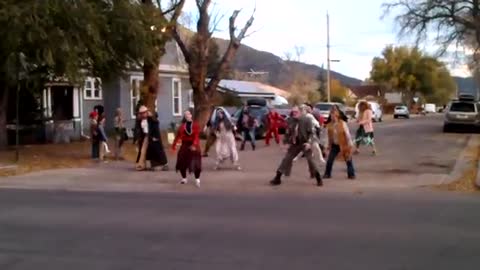 2014 Salida Colorado Halloween Zombie Dance