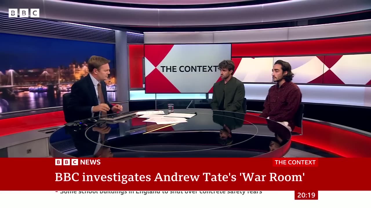 .Andrew Tate_ Chats in 'War Room' suggest dozens of women groomed - BBC News