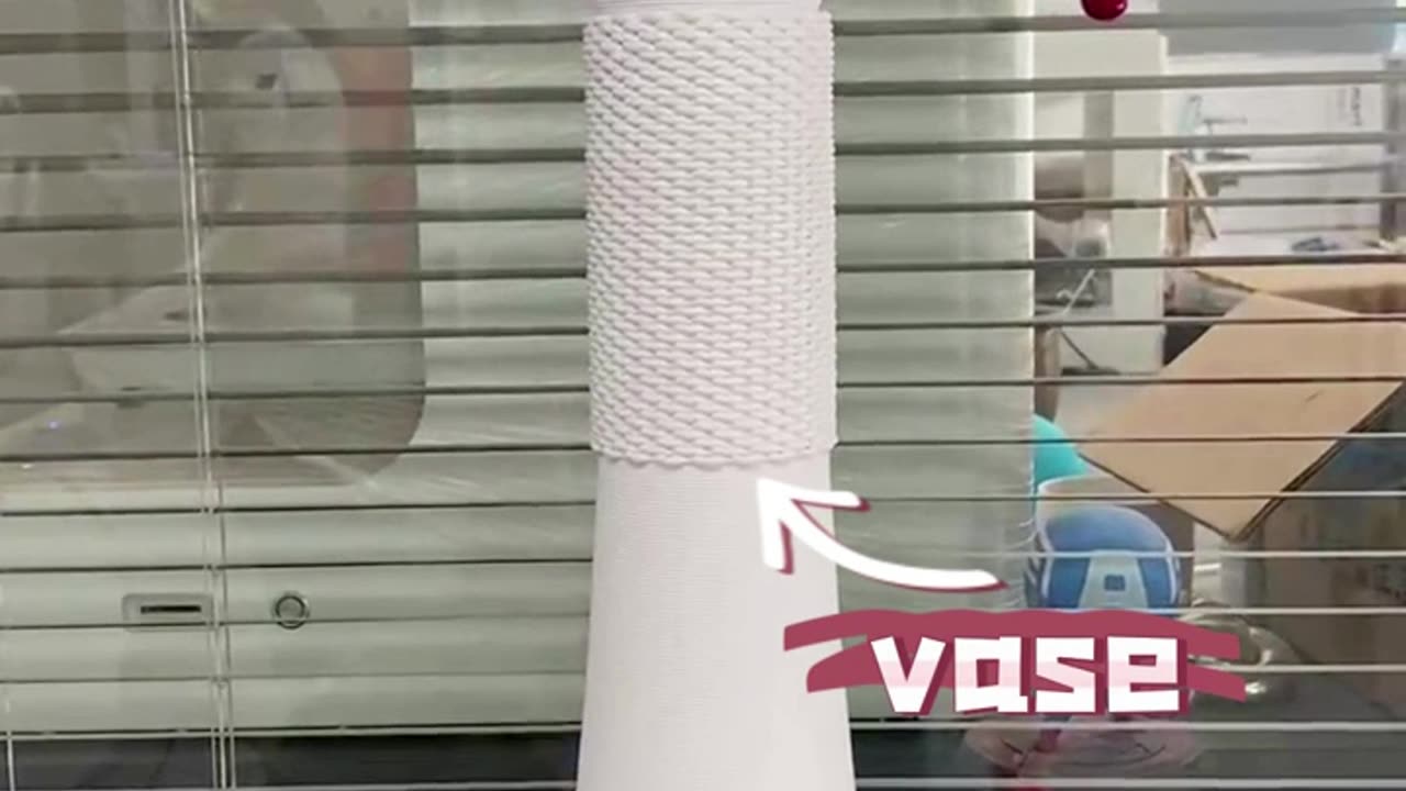 A vase suitable for placing on the porch and TV cabinet #3dprinter