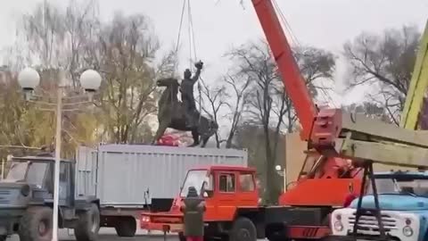 A monument to Suvorov was dismantled in Odessa Oblast