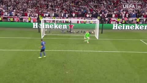 ITALY 1-1 ENGLAND PENALTY SHOOT-OUT, EURO 2020 FINAL