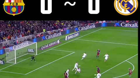 BARCELONA × REAL MADRID