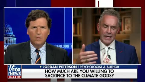 The Climate Cult Gets ‘Nuked’ From Orbit By Jordan Peterson With Tucker Carlson