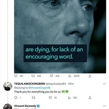 You all will realize you are doing it. For that Thank You!