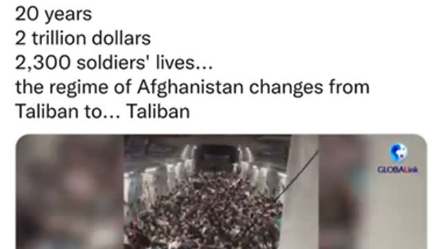 China News mocking Biden for Afghanistan and for being a bumbling idiot