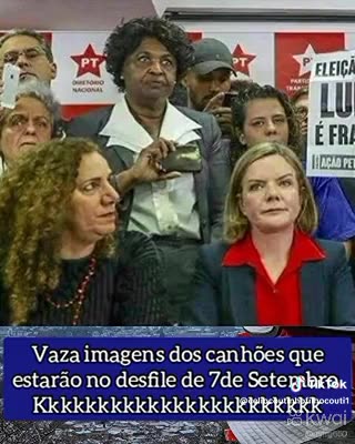 Os canhões para o 7 de setembro