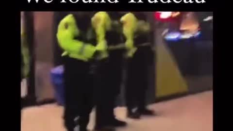 Trudeau is being cursed in the face at close range and he smiles, we are coming