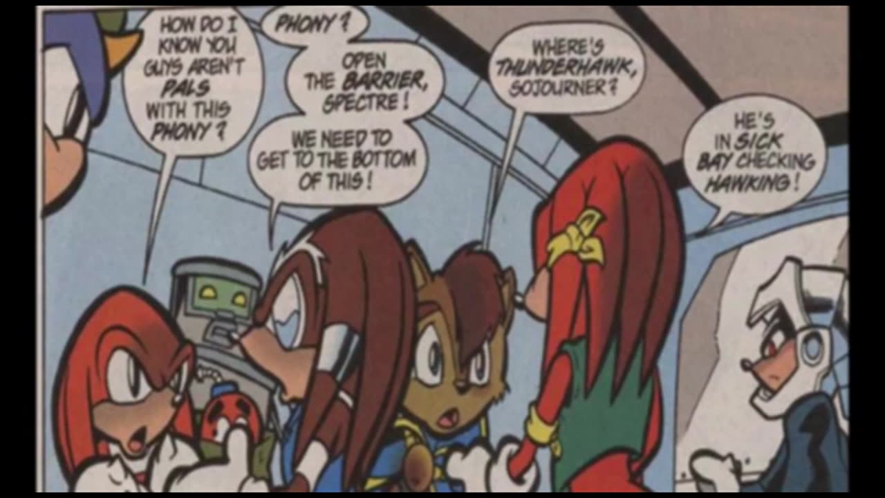 Newbie's Perspective Knuckles Comic Issue 21 Review