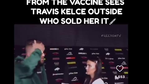 💉 Victim of Travis Kelce's jab pushing