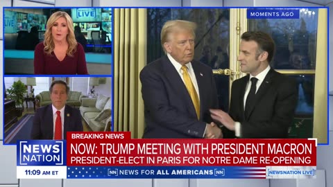 Trump meeting with Emmanuel Macron is 'outstanding': Rep. Fleischmann | NewsNation Live