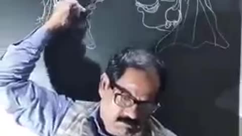 This is mind blowing video of art