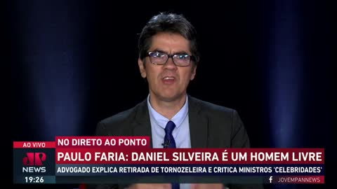 Advogado de Daniel Silveira enfrenta STF e sentencia- Meu cliente agora é um homen livre...