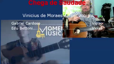 Chega de saudade (Tom Jobim cover) Edu e Gabriel