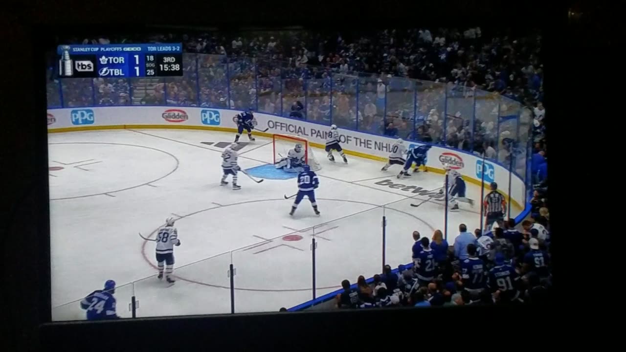 East 1st Round Game 6 - TOR vs TB - Lightning Tied 1-1