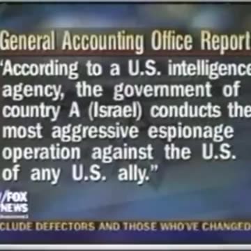 Isrseli Espionage on U.S. Ally