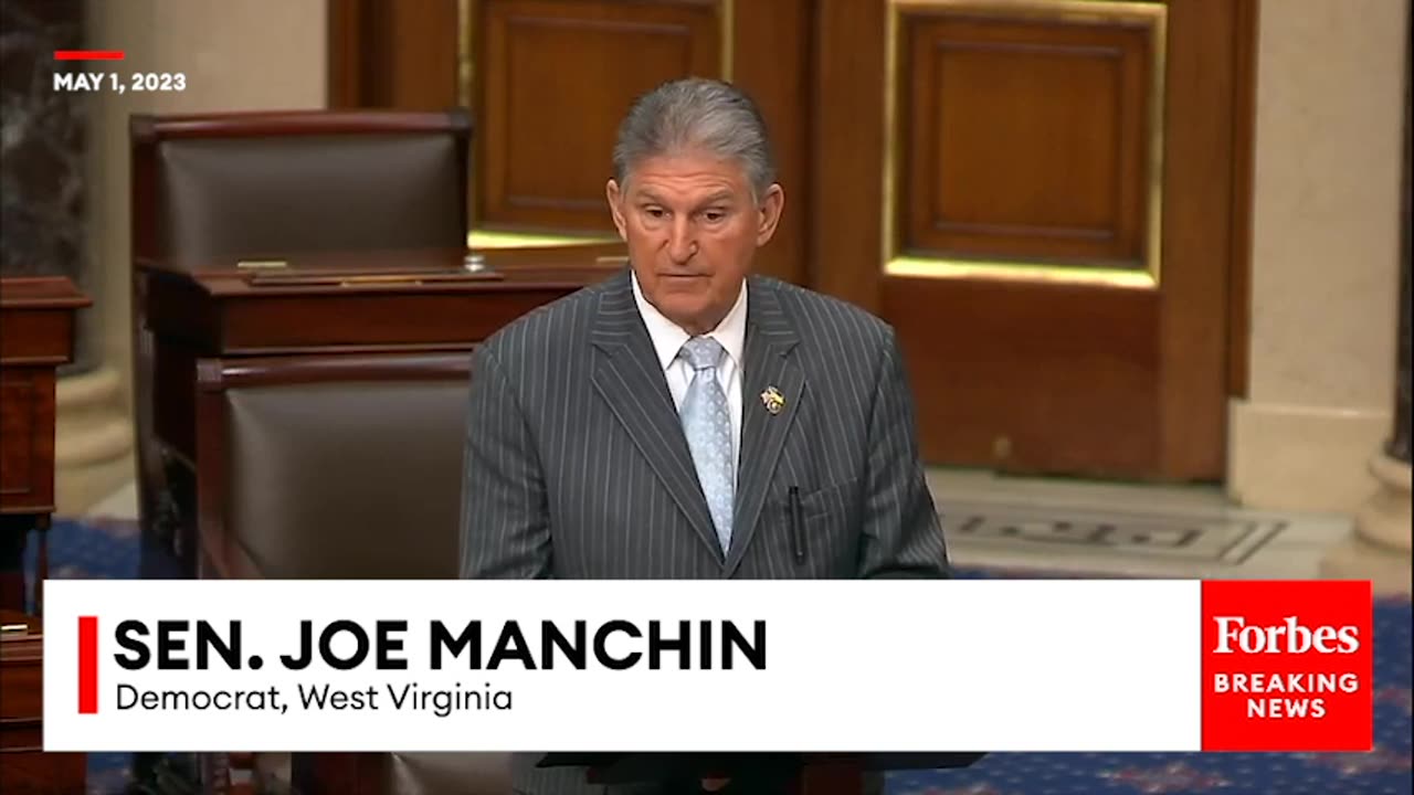 JUST IN- Joe Manchin Hammers Biden Over ESG Rule, Blasts Administration's 'Liberal Policy Agenda'