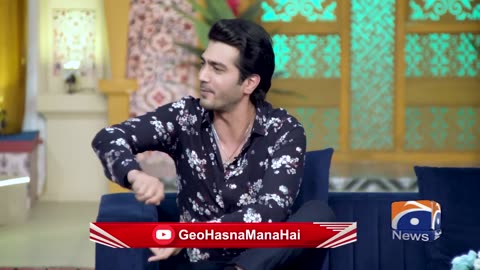HASNA MANA HAI WITH SHAHZAD SHEIKH AND MOMAL SHEIKH.
