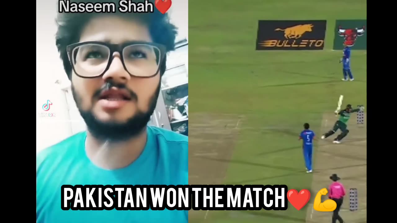 Today match Naseem Shah