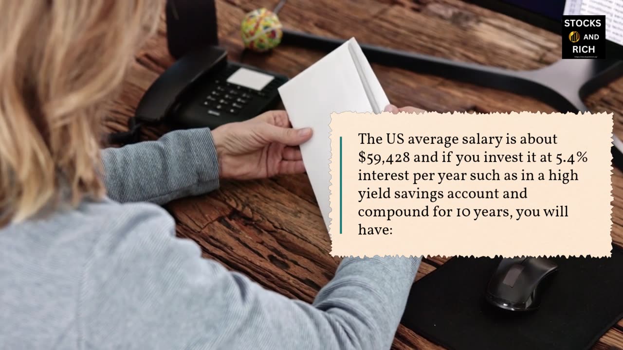 What will happen if you invest and compound the US average salary| Leroy A Brown,