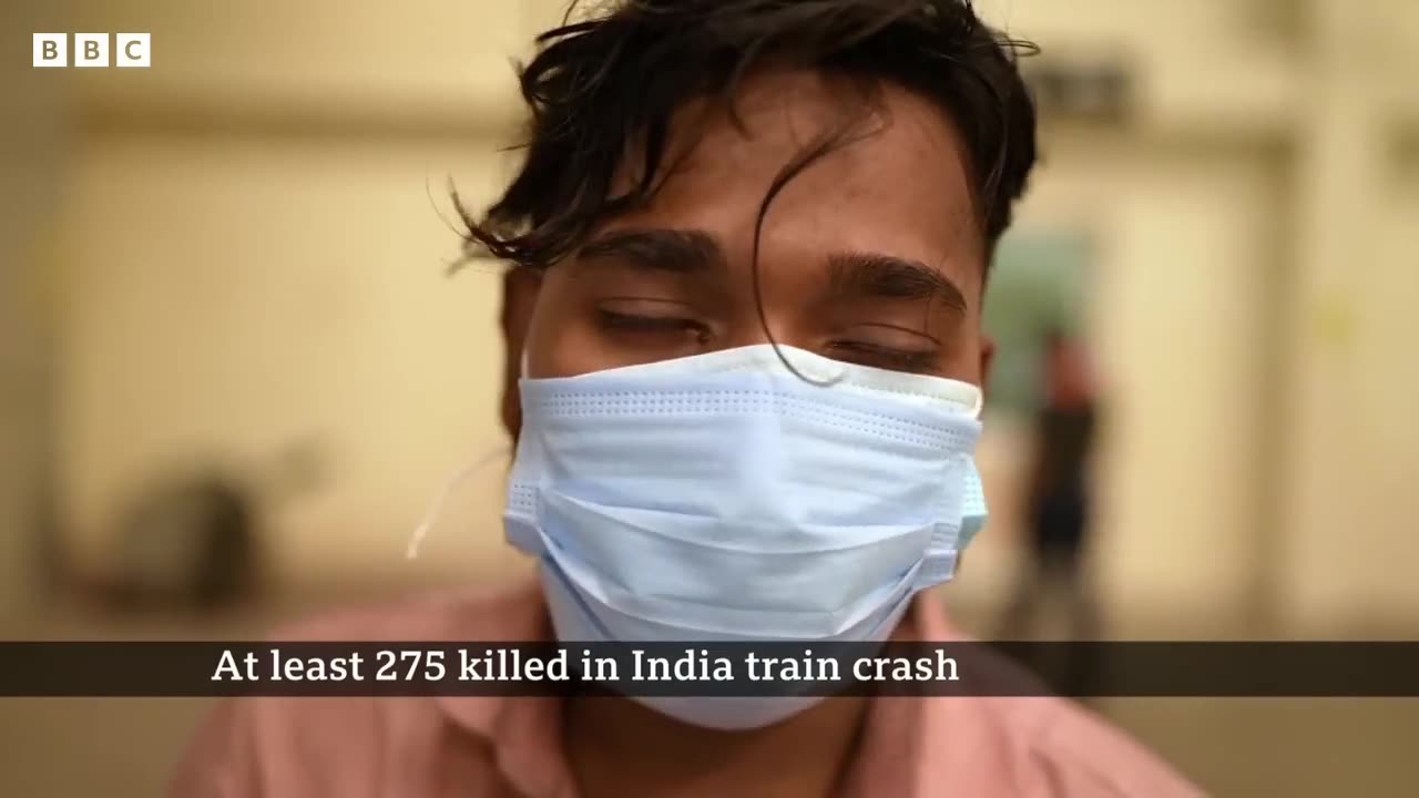 Crash India train 🥺 More than 100 bodies still waiting to be