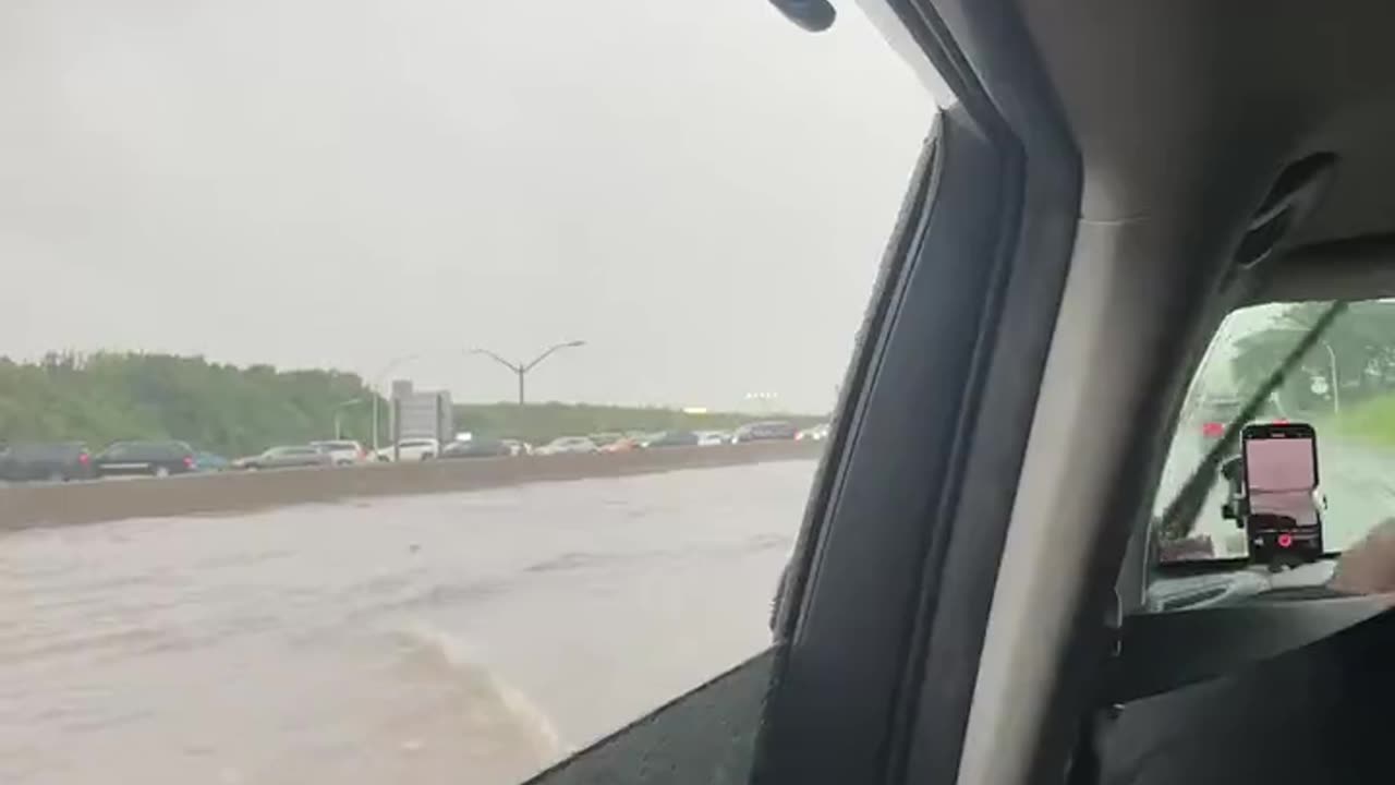 Terminal A at LaGuardia Airport in New York City has been shut down due to severe flooding.