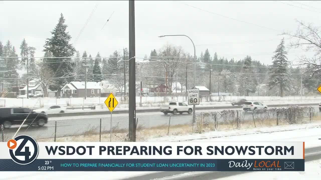 WSDOT snow plow crews prepare for winter storm