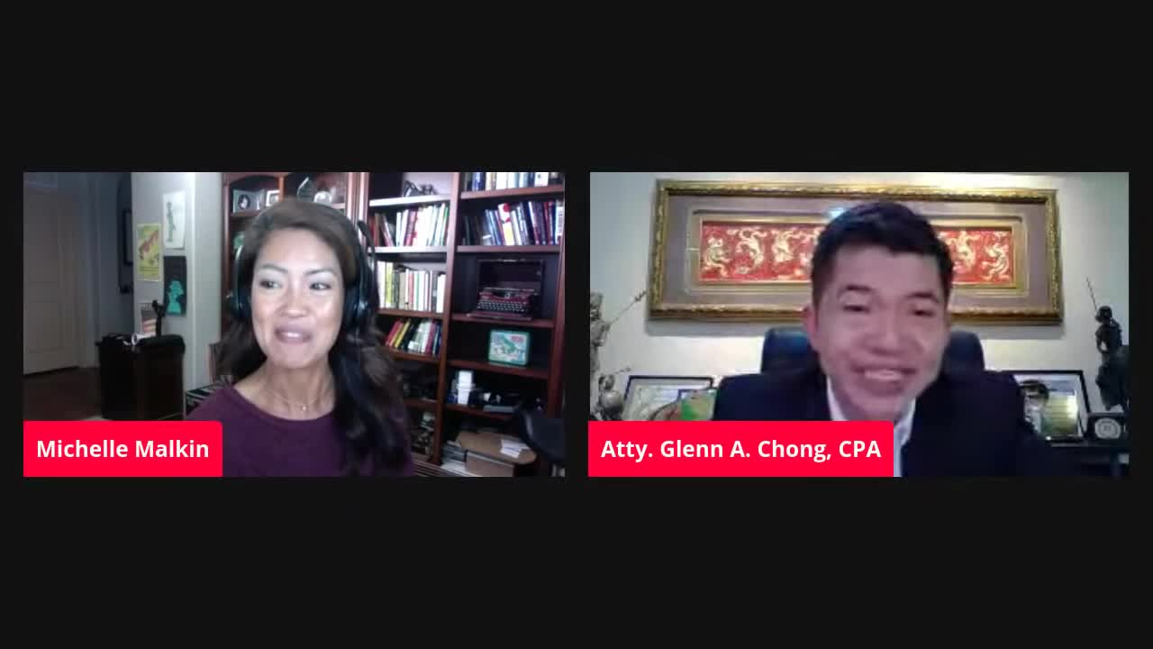 Michelle Malkin Interview w/ Glenn Chong About Dominion