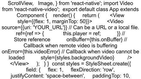 reactnativevideo android undefined is not an object evaluating NativeModuelsUIManagerRCTVideoConsta