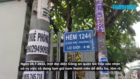 Giằng co, vây bắt trộm xe như phim hành động