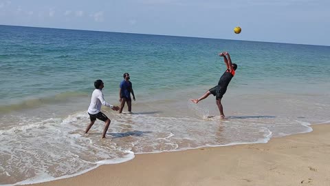 Masti on the beach