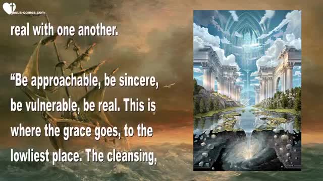 The Storm of Fear, Doubt & Insecurity is raging... Trust Me unconditionally ❤️ Love Letter Jesus