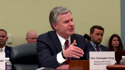 Christopher Wray Squirms When Asked About His Role in Mar-A-Lago Raid