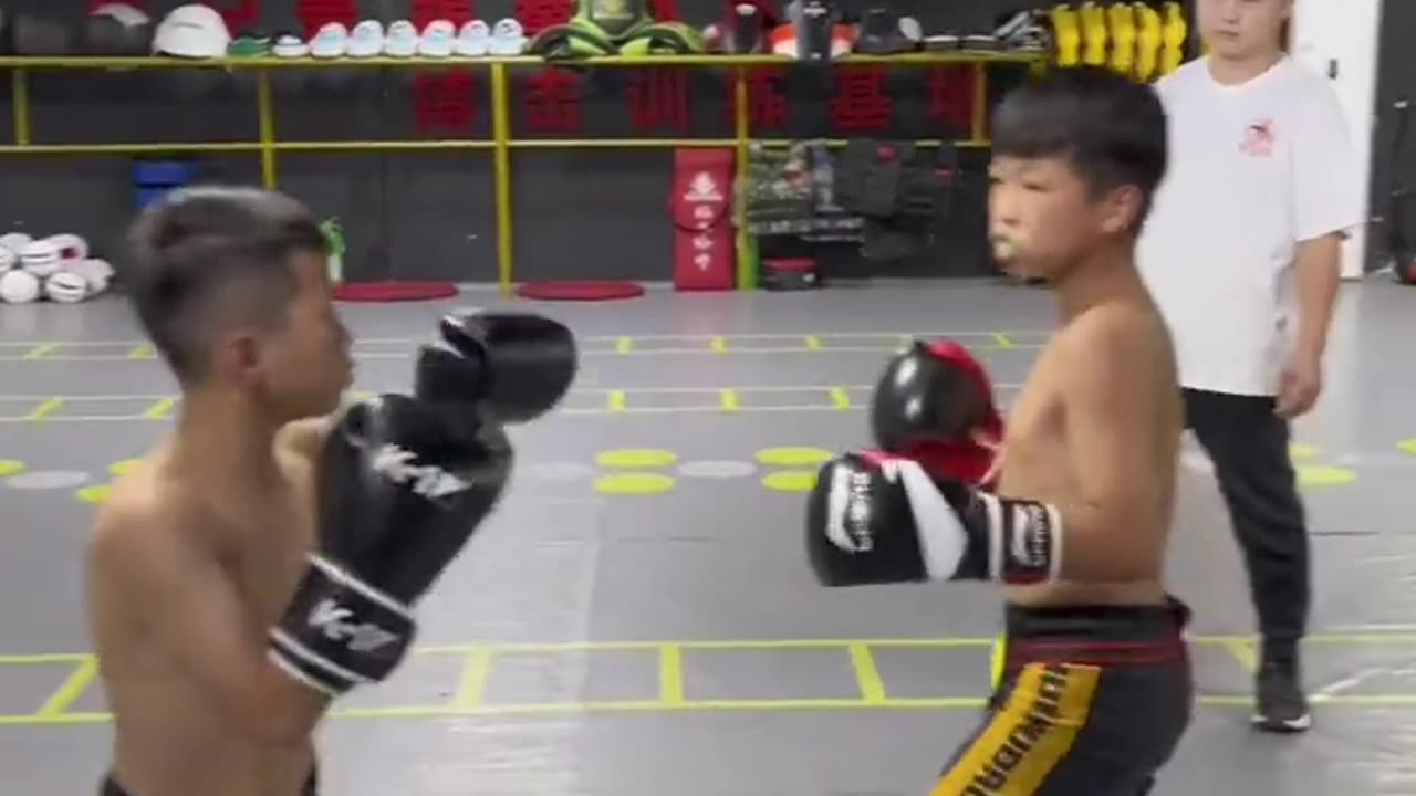 Unbelievable boxing knockout punch