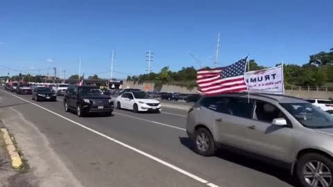 HUGE: Trump Caravan Fills The Streets Of New York