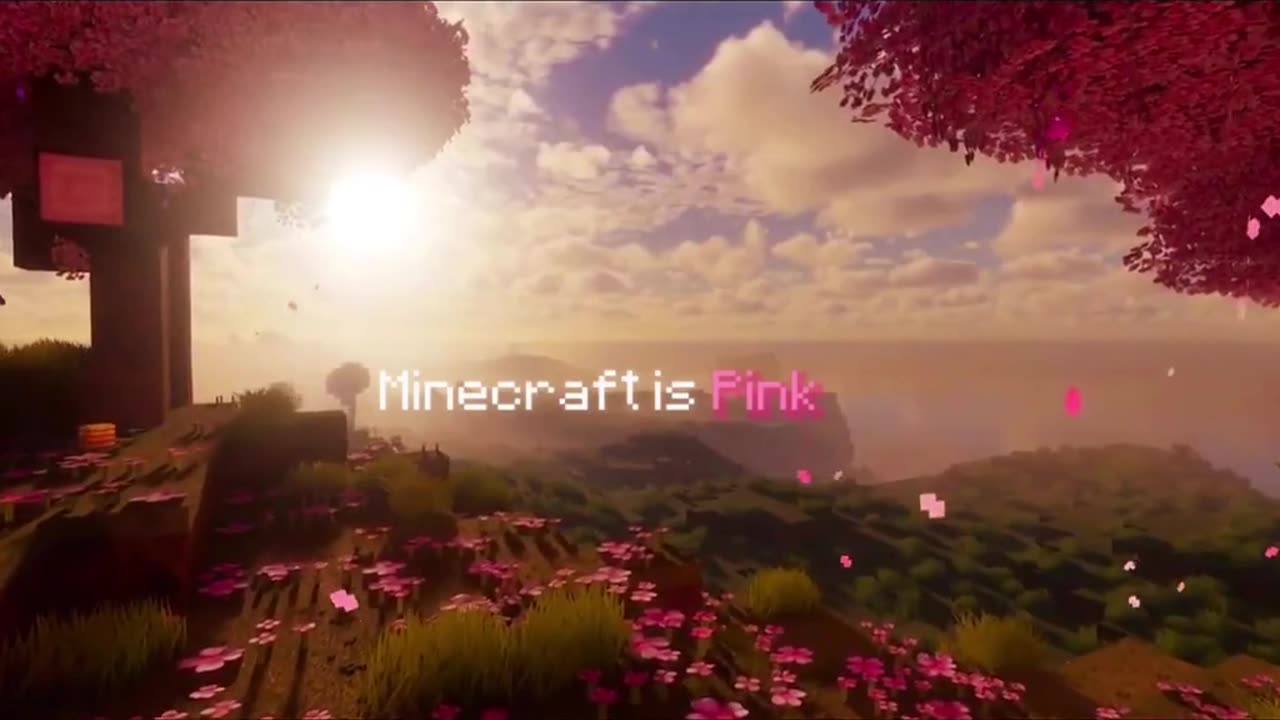 Minecraft in colors || New Trend || Red || Pink || Blue || Green ||