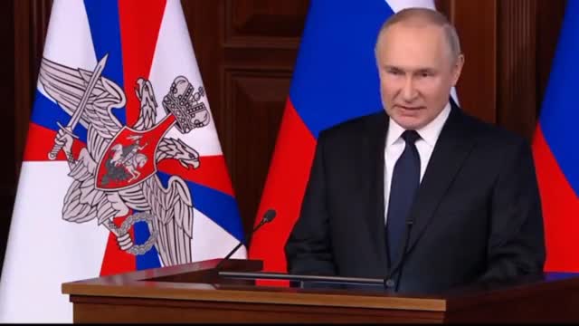 Military potential of almost all NATO being turned against Russia - Putin